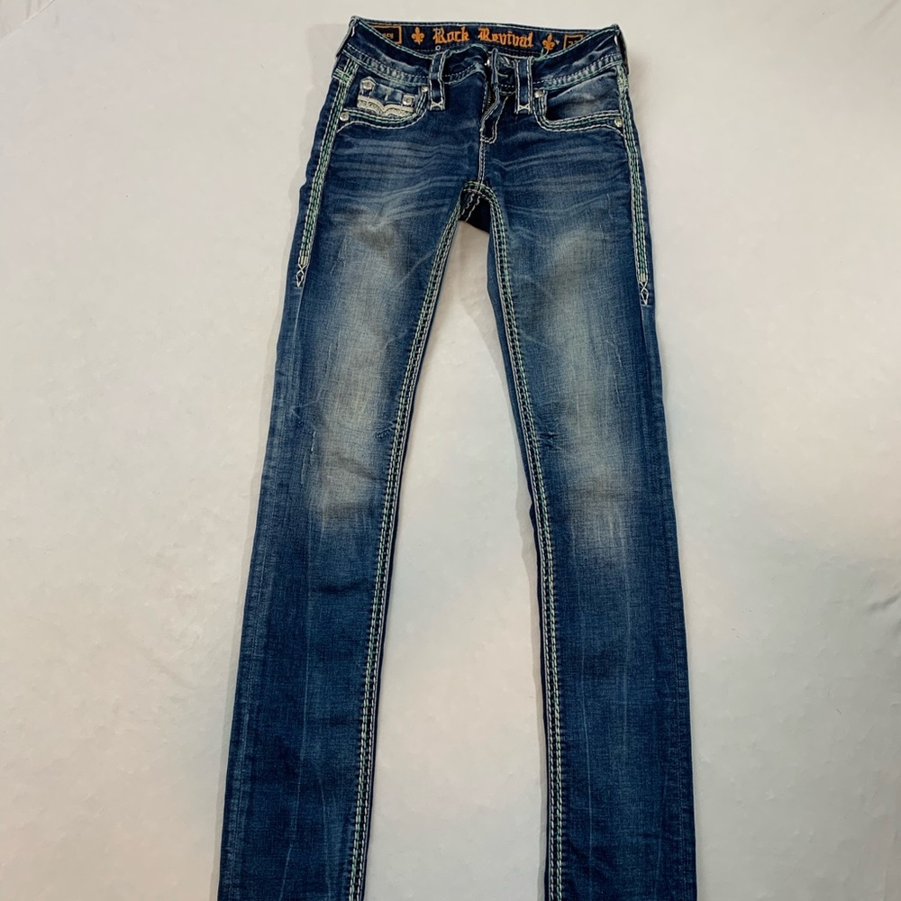 Rock revival jeans straight